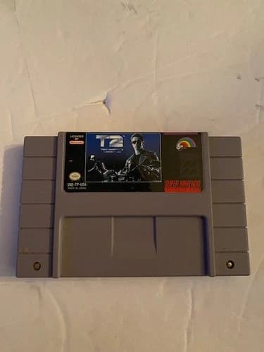 T2: The Arcade Game - SNES FULLY TESTED PLAYS AND LOOKS GREAT