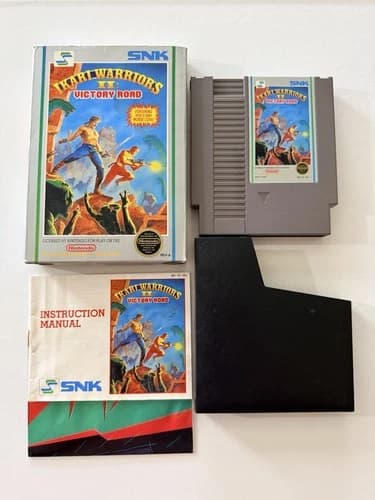 Ikari Warriors 2 II: Victory Road (Nintendo NES, 1988) Complete CIB