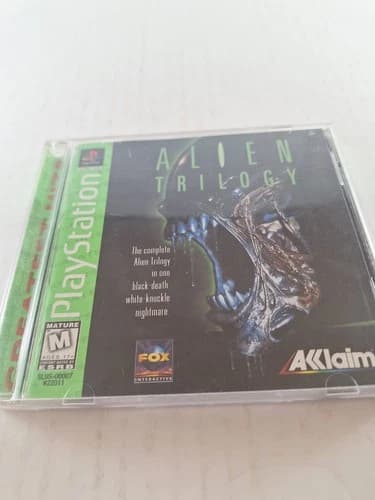 Alien Trilogy (Sony Playstation 1 PS1, 1996) CIB COMPLETE