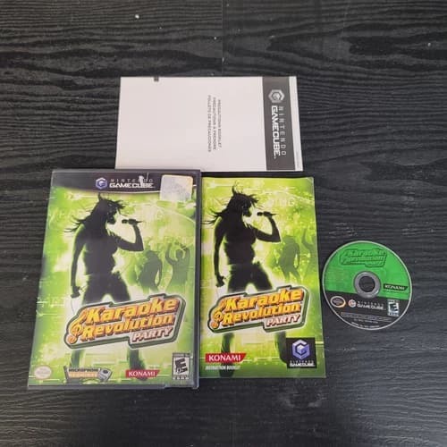 Karaoke Revolution Party for Nintendo Gamecube Complete Great Shape
