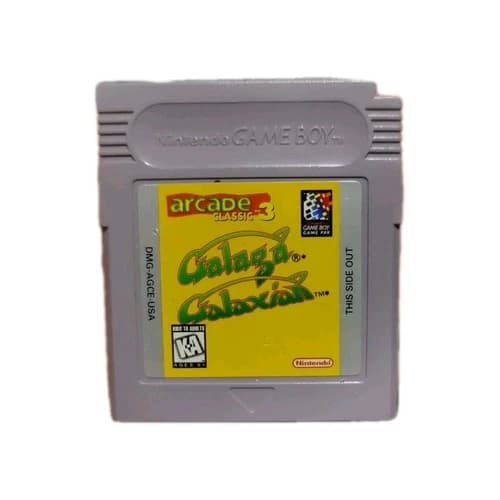Nintendo Arcade Game Boy Classic 3 Galaga Galaxian. Cartridge Only