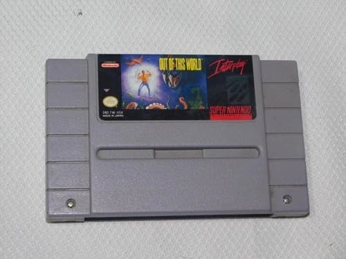 Out of This World (Super Nintendo Entertainment System, 1992) Cart Only