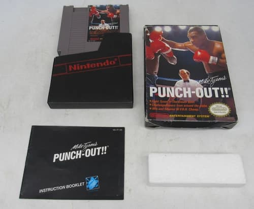 Mike Tyson's Punch-Out!! - NES - CIB Complete in Box Good Condition FAST SHIP