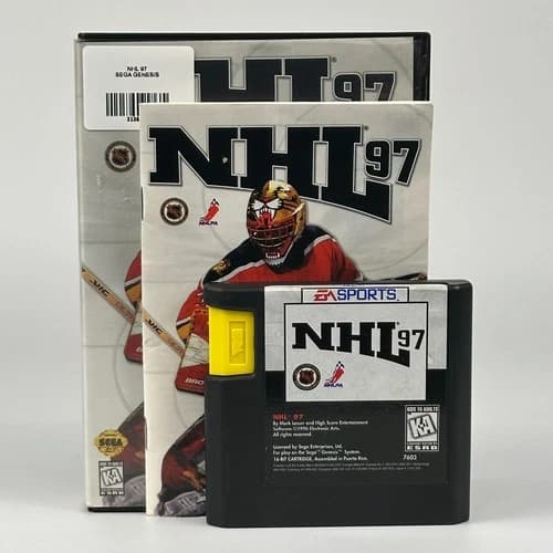 NHL 97 - Sega Genesis Game - CIB Complete in Box