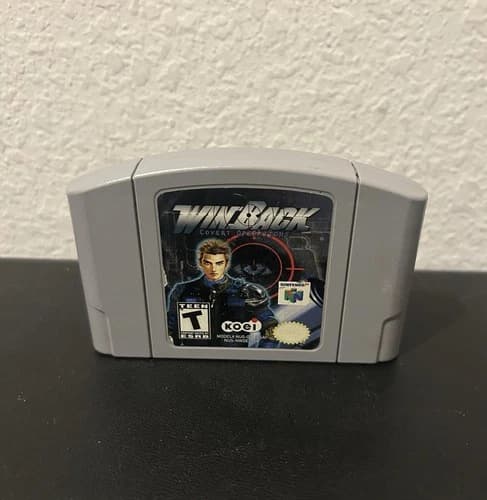 WinBack Covert Operations (Nintendo 64 N64) Authentic! TESTED Ships NEXT Day!
