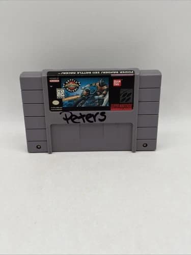 Power Rangers Battle Racers Snes Tested And Working
