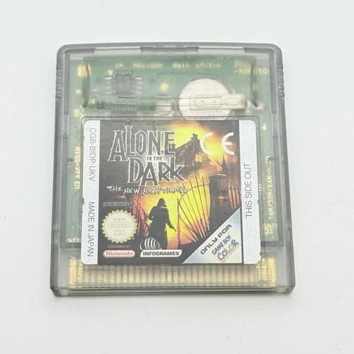 ALONE IN THE DARK NINTENDO GAME BOY COLOR - ORIGINAL - NEW battery