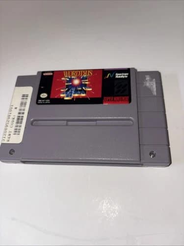 Wordtris (Super Nintendo, 1992) SNES - Cartridge ONLY - Free Shipping