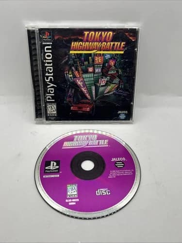 Tokyo Highway Battle (Sony PlayStation, 1996) PS1 Game Complete CIB Tested