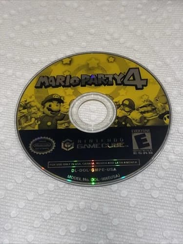 Mario Party 4 Nintendo GameCube 2002 Disc Only Loose GC NGC Authentic