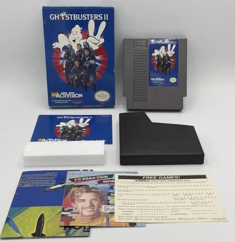 Ghostbusters II 2 NES CIB