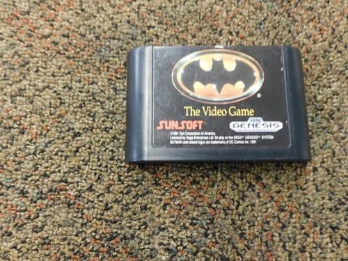 Batman: The Video Game (Sega Genesis, 1990) Cart Only
