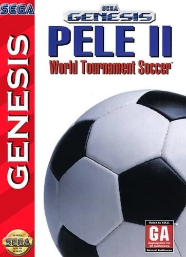 Pele 2 World Tournament Soccer - Sega Genesis Game Complete