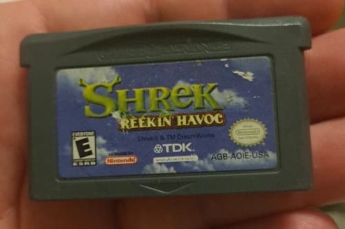 Shrek Reekin' Havoc (2003) for Nintendo Gameboy Advance GBA - Cartridge Only