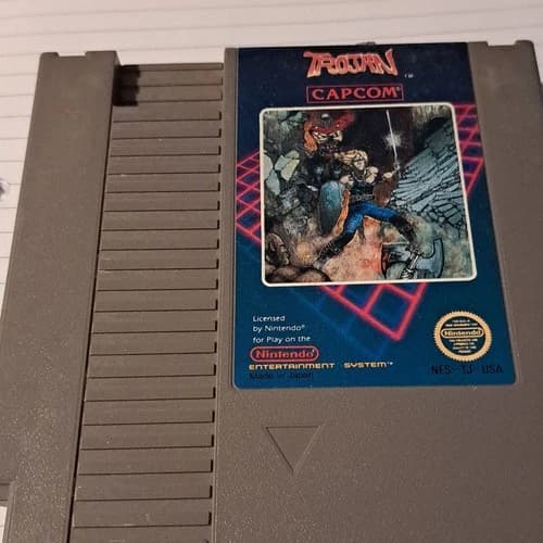 Capcom Trojan Nintendo NES Game Cartridge NTSC-U/C (US/Canada)
