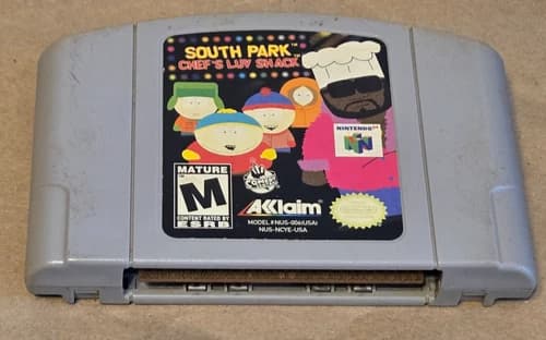 South Park Chef's Luv Shack - Nintendo 64 N64 Authentic Tested Cartridge Only