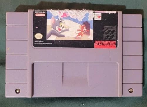 Tom and Jerry (Super Nintendo Entertainment System, 1993) Tested and Working