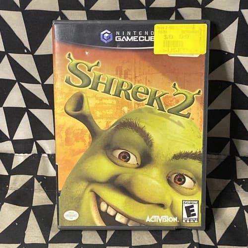 Shrek 2 (Nintendo Gamecube, 2001) Complete w/ Manual