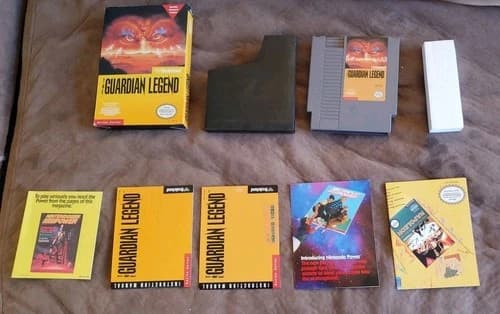 The Guardian Legend (Nintendo, 1989 NES) Complete In Box W/ Manual CIB Authentic