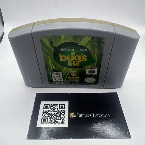 A Bug's Life N64 Nintendo 64 Authentic Disney - Tested