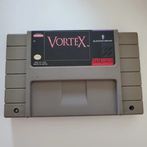 Vortex (Super Nintendo, 1994) TESTED AND WORKING