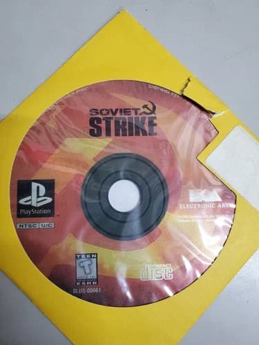 Soviet Strike (Sony PlayStation 1, PS1) – Disc only Tested