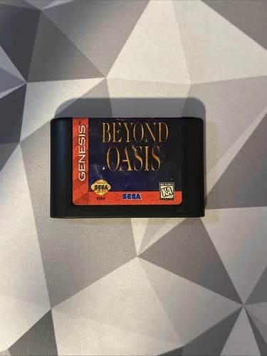 Beyond Oasis (Sega Genesis, 1995) CART ONLY TESTED