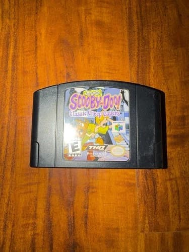 Scooby-Doo Classic Creep Capers N64 (Nintendo 64 2001) Cart, Authentic *Tested*