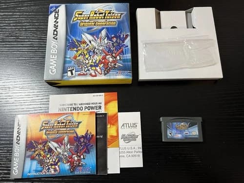 Super Robot Taisen Original Generation (GBA) CIB Complete In Box Tested