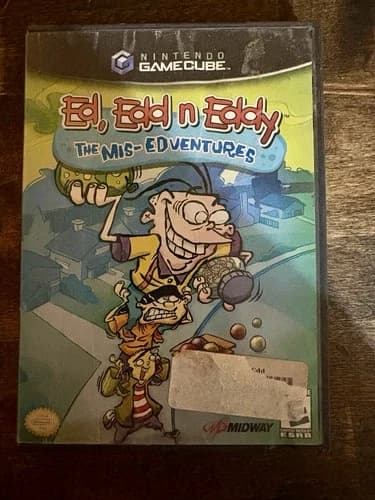 Ed, Edd n Eddy: The Mis-Edventures (GameCube, 2005)-Complete In Box-Tested