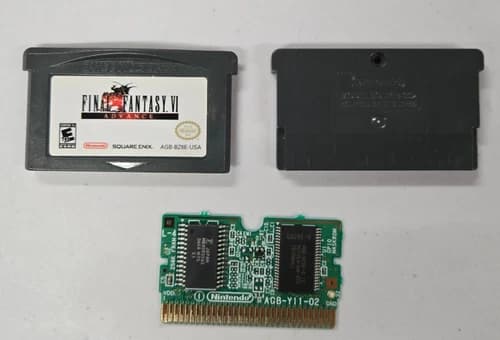 Final Fantasy VI Advance (Nintendo Game Boy Advance, 2007) GBA Authentic Tested