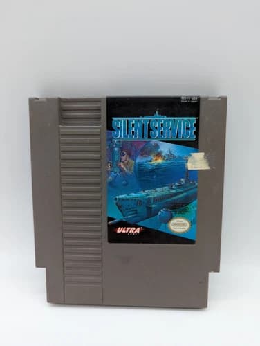 Silent Service (Nintendo Entertainment System, 1989) GOOD NES AUTHENTIC
