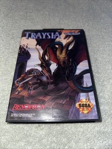 Traysia (Sega Genesis, 1992) CIB Authentic