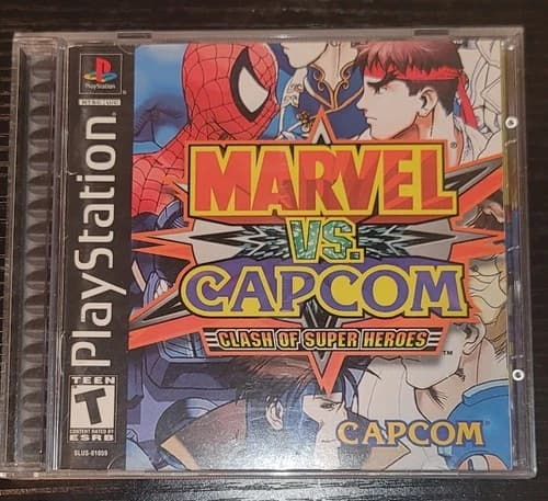 Marvel vs. Capcom: Clash of Super Heroes (Sony Playstation) PS1