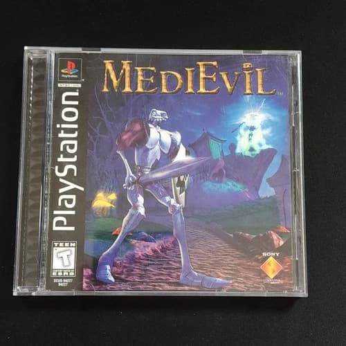 MediEvil (PlayStation 1 PS1) CIB Complete - Tested And Working