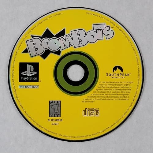 Boombots - Loose Sony PS1 Playstation 1 Disc
