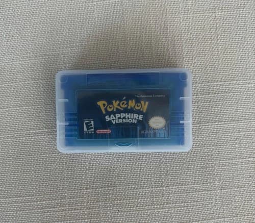 Pokemon Sapphire Version (Nintendo Gameboy Advance, 2003) GBA USA Tested