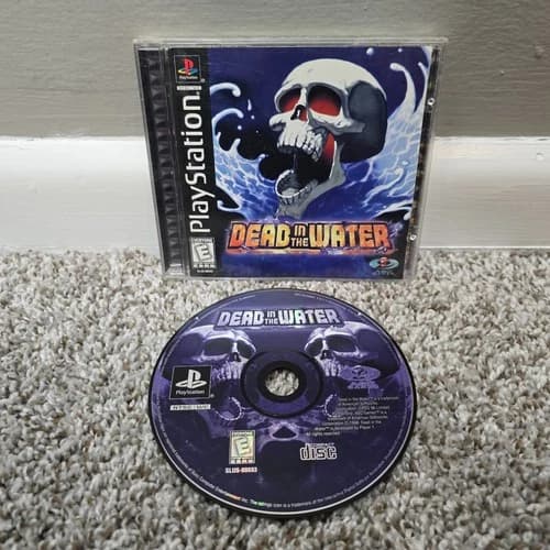 Dead in the Water (Sony PlayStation 1 PS1, 1999) Complete CIB Tested & Working
