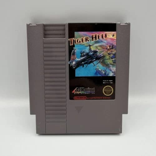 Tiger-Heli (Nintendo Entertainment System, 1987) - Cart Only