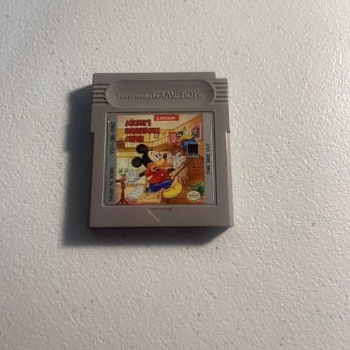 Mickey's Dangerous Chase (Nintendo Gameboy, 1991) Tested & Working!