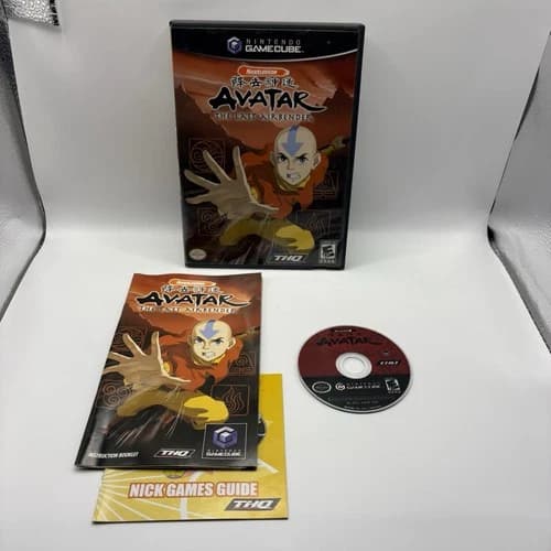 Avatar: The Last Airbender (Nintendo GameCube) 2006 CIB Tested & Working