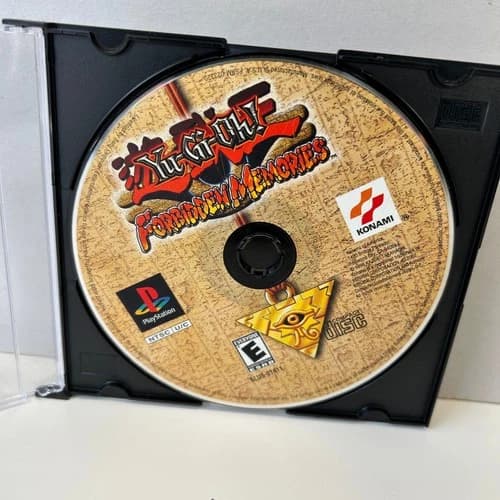 Yu Gi Oh Forbidden Memories PS1 Playstation 1 Disc Only TESTED FAST SHIPPING