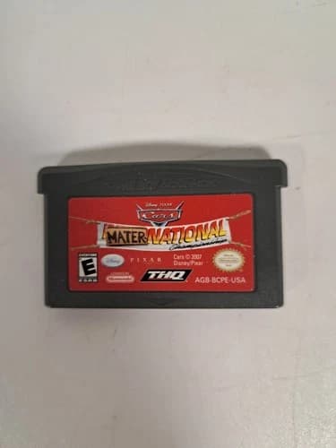 Cars Mater National Championship (Nintendo GameBoy Advance, GBA, 2007) Game Only