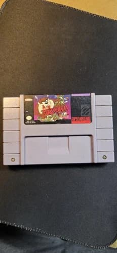 Tazmania SNES Game - Cartridge Only - Authentic Super Nintendo