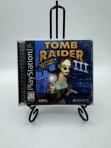 Tomb Raider 3: Adventures of Lara PlayStation PS1 Complete CIB Tested Working