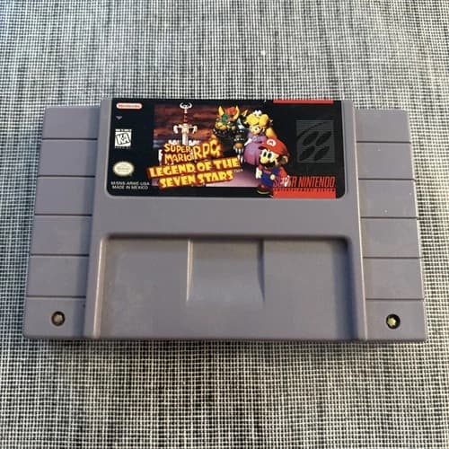 Super Mario RPG: Legend of the Seven Stars (Nintendo SNES,, 1996)
