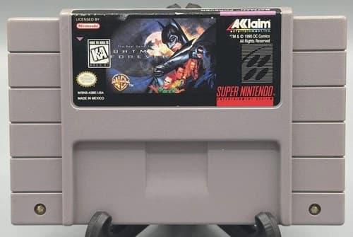 Acclaim Batman Forever Super Nintendo SNES 1995 NTSC Tested✅ Authentic💯