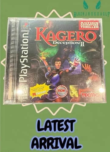 1998 PS1 Kagero: Deception II (Sony PlayStation 1) CIB (Crack On Case)