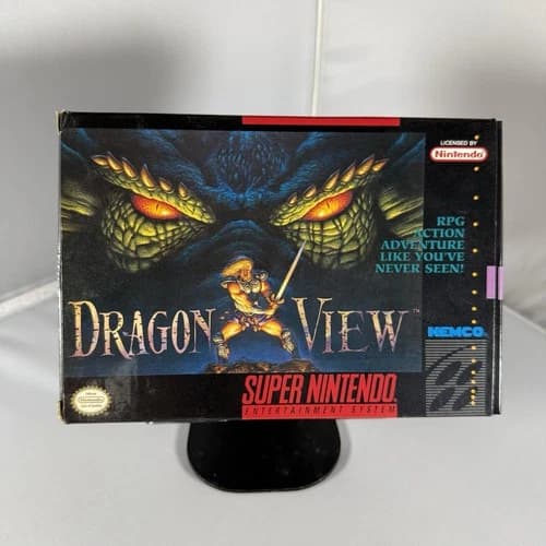 Dragon View Super Nintendo SNES - Very Good Condition - Authentic. Tested