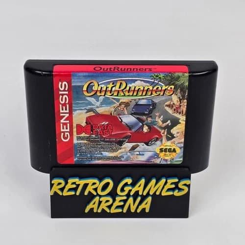 OutRunners (Sega Genesis) Cartridge CLEANED & TESTED